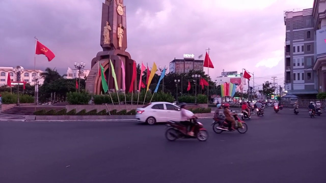 Around Ca mau ward 7, Vietnam