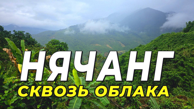 Дорога в Нячанг - Сквозь туманы и ливни. #вьетнам2025 #нячанг