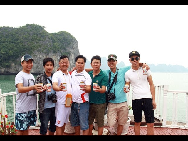 Du lich Ha Long- cat ba 2016 -2017, Travelling from Hanoi to Halong - Cat Ba Island