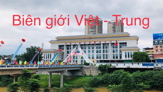 Cửa khẩu L&agrave;o Cai, bi&ecirc;n giới Việt - Trung