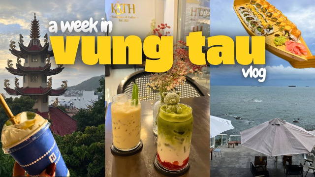 Vung Tau VLOG 🇻🇳 sightseeing, cafe hopping & lots of good food #vietnam #vungtau #vlog