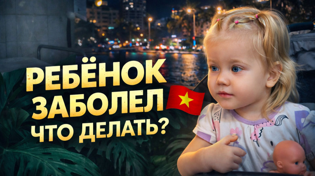 Ребёнок заболел &mdash; что делать? 🇻🇳 Вьетнам | Нячанг