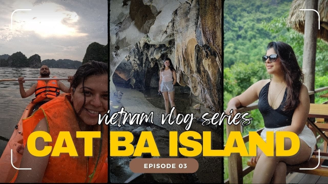 Vietnam Travel Vlog Ep. 03 | Cat Ba Island | La Han Bay Cruise, National Park, Trung Trang Cave
