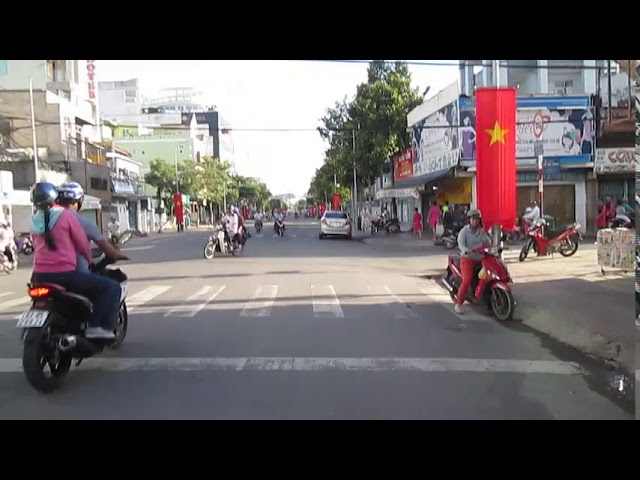 Visiting My Tho  streets - Mekong Delta ( part 1 )