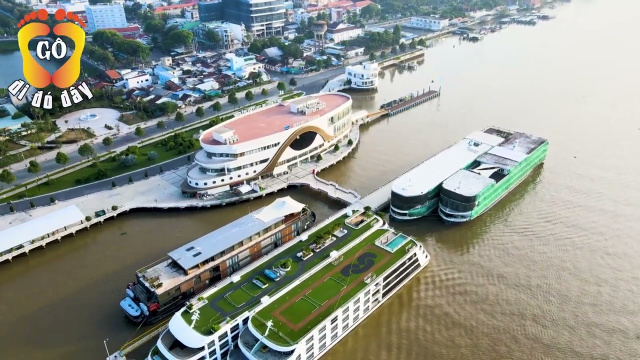 Mỹ Tho Ng&agrave;y Nay 2022 | Flycam Du Thuyền Mỹ Tho | Thi&ecirc;n T&ugrave;ng Đi Đ&oacute; Đ&acirc;y |