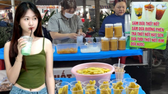 Can Tho Night Market 🇻🇳 | The Most Popular Food Stalls with Big Crowds | 4K