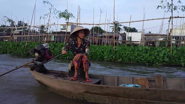 Can tho City Vietnam - boat trip