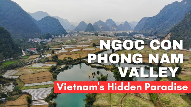 Is this Real? | Qu&acirc;y Sơn and Ngọc C&ocirc;n Valley in Cao Bằng - A Hidden Paradise | 4K Drone | Vietnam
