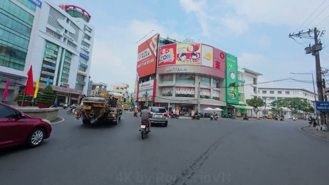 Buổi Trưa Th&agrave;nh Phố Long Xuy&ecirc;n 4K