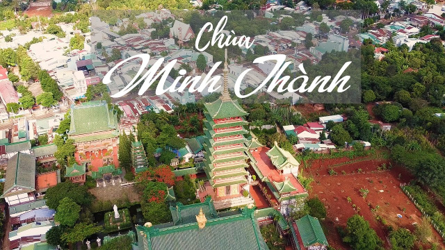 Ng&ocirc;i Ch&ugrave;a Đẹp Nhất Nh&igrave; V&ugrave;ng T&acirc;y Nguy&ecirc;n Qua Flycam | UX Official