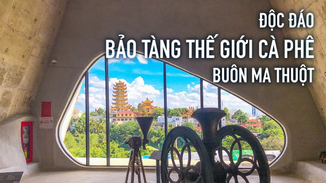 "Qu&aacute; cảnh" 4 tiếng ở Bu&ocirc;n Ma Thuột, ăn b&aacute;nh canh, đi bảo t&agrave;ng c&agrave; ph&ecirc; | Travip Vlog