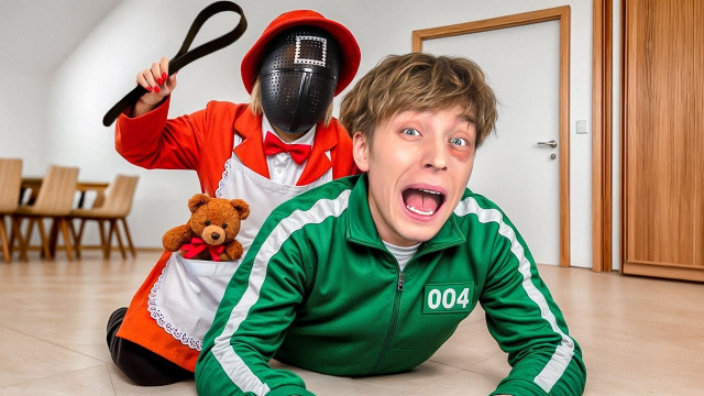 НЯНЯ ИЗ ИГРЫ В КАЛЬМАРА ХОЧЕТ НАС УБИТЬ ! Влад Бумага А4 / #Юмор #Детям #А4