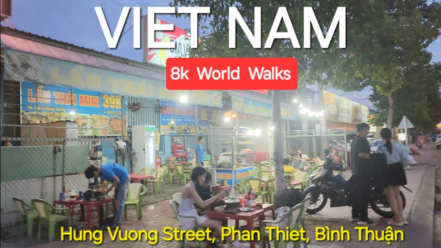 Phan Thi&ecirc;t City of Vi&ecirc;t Nam  | Walking Tour in 8K