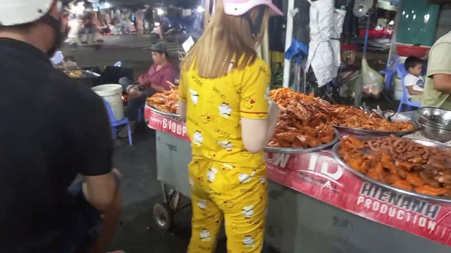 Night life, Long xuyen, Vietnam