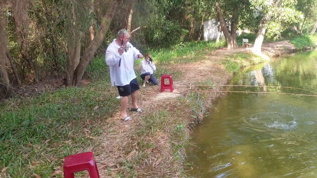 Озерная рыбалка во Вьетнаме(2)