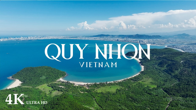 Quy Nhon Vietnam 4K 🇻🇳 - Hidden Coastal Paradise - Relaxing Drone Film