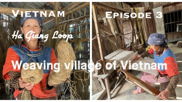 Explore Ha Giang loop : Lung Tam weaving village #vietnam #hagiangloop #hagiang #vietnamtravel