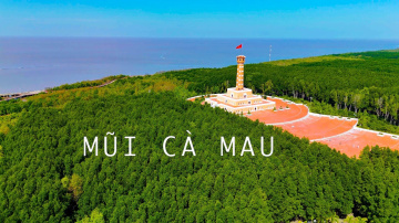 To&agrave;n cảnh đất Mũi C&agrave; Mau 2024 | Flycam 4k