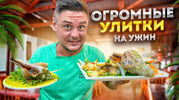 Попробовал самые большие улитки во Вьетнаме | Ресторан Oc Benz в Фантьете