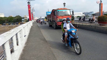 Around Long xuyen, Vietnam
