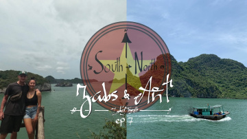 The BEAUTIFUL Ha Long Bay, Cat Ba Island and the FAMOUS Hospital Caves - VIETNAM!