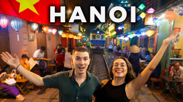 HANOI: Altstadt, Trainstreet, Streetfood & Co. &ndash; Highlights im VIETNAM URLAUB 🇻🇳