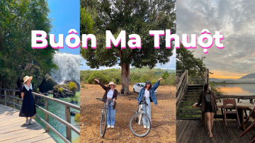 |TRAVEL VLOG| Ta y&ecirc;u nhau từ Bu&ocirc;n M&ecirc; Thuột | LAK TENDED CAMP, HOMESTAY TRONG RỪNG, BẢO T&Agrave;NG CAFE...