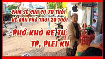 Du Lịch Ẩm Thực Gia Lai I Ngắm phố Pleiku, Ăn Phở Kh&ocirc; B&eacute; Tư  , Uống C&agrave; ph&ecirc; Củi tại Phố N&uacute;i Đại Ng&agrave;ng
