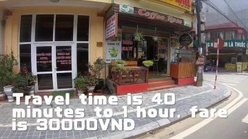 Sapa to Lao Cai Station by Local Bus/サパからラオカイへローカル路線バスに乗ってみた