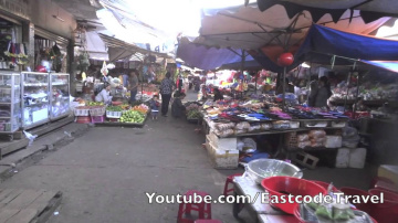 Cho Pleiku  city market area  | Gia Lai  Vietnam