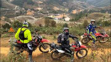 Ha Giang Motorbike Tour By Honda CRF250L, CRF150L, XR150L Bernd Bader & Friends | OffroadVietnam.Com