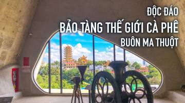 "Qu&aacute; cảnh" 4 tiếng ở Bu&ocirc;n Ma Thuột, ăn b&aacute;nh canh, đi bảo t&agrave;ng c&agrave; ph&ecirc; | Travip Vlog
