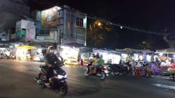 Evening Walk, Pleiku, Vietnam Evening Walk, Pleiku, Vietnam