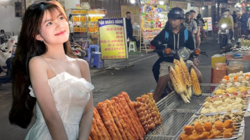 Street Food & Night Walk at 7:55 PM in Can Tho Night Market 🇻🇳 | 4K 60FPS