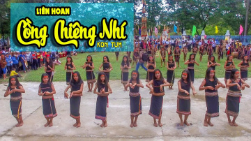 Li&ecirc;n Hoan Cồng Chi&ecirc;ng Nh&iacute; Kontum | Kontum children's gongs
