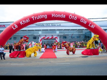 Honda &Ocirc;t&ocirc; GIa Lai khai trương