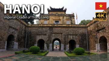【ベトナム旅 [1080P HD] 🇻🇳 】夜行バスでフエからハノイへ  タンロン城跡  文廟  ホーチミンからハノイへ縦断  20日間のベトナム旅